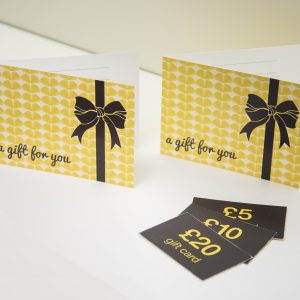 iSightCornwall gift cards are now available in denominations of £5, £10 and £20
