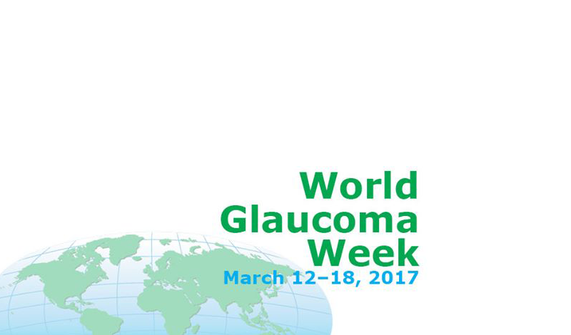 Logo for World Glaucoma Week 2017 Logo