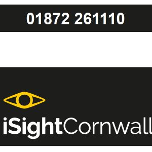 A black iSightCornwall branded signature guide.
