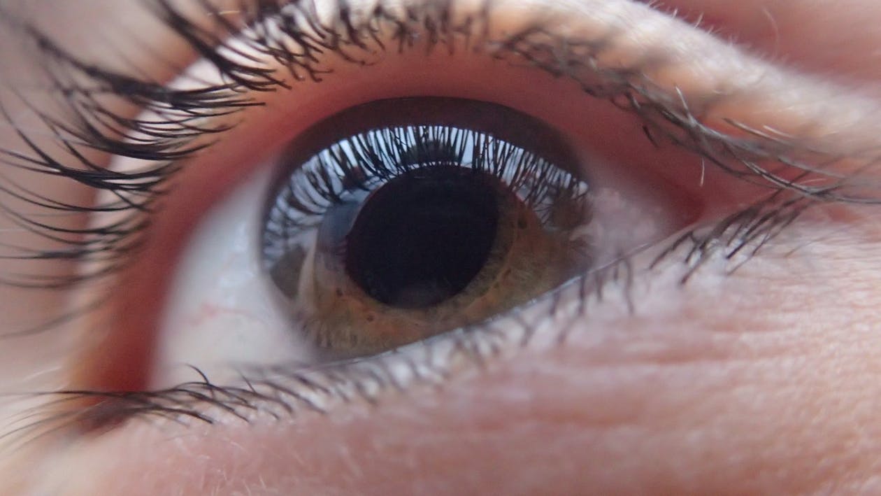 Close up shot of an eye