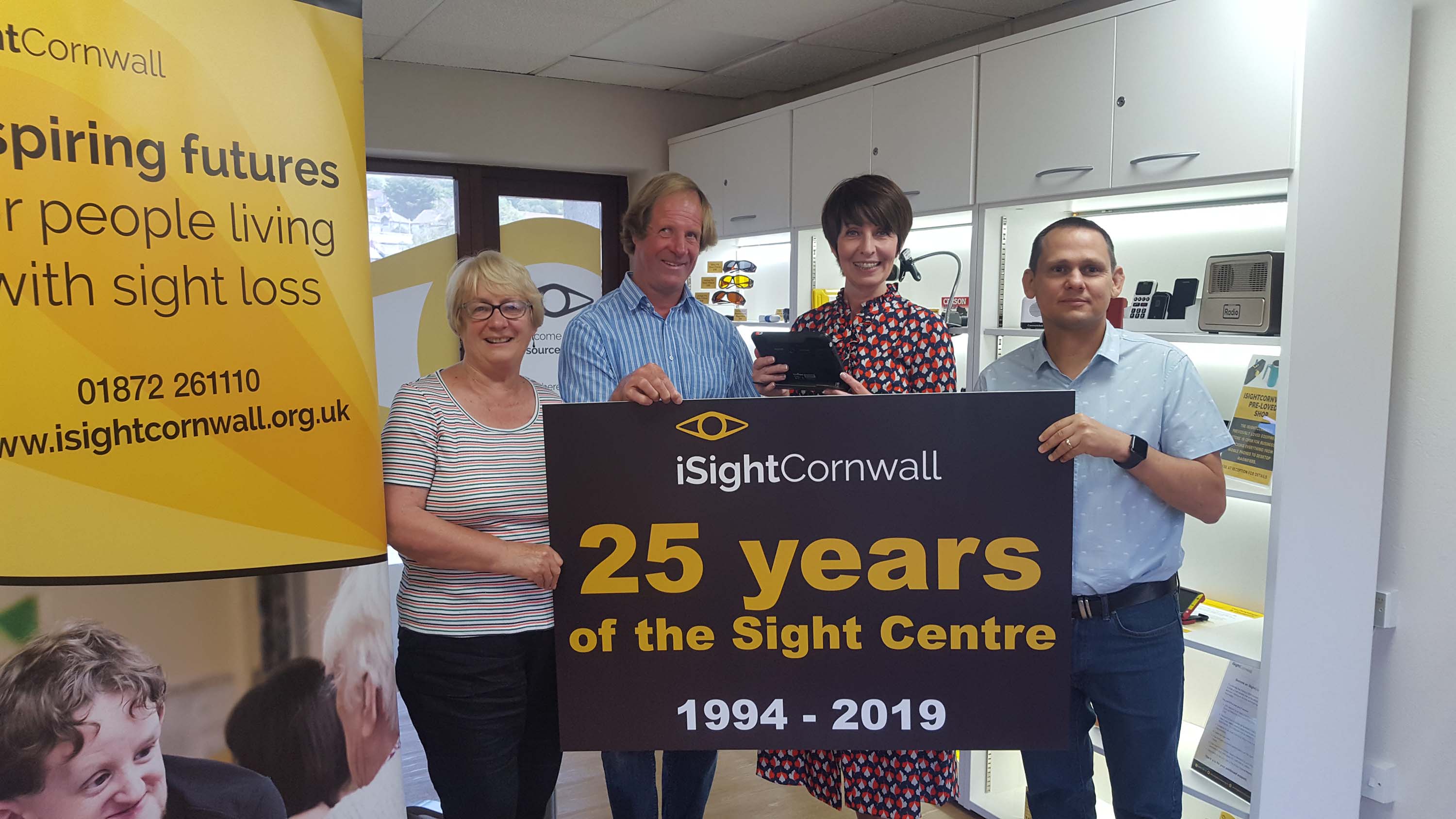 25 years of the iSightCornwall Sight Centre